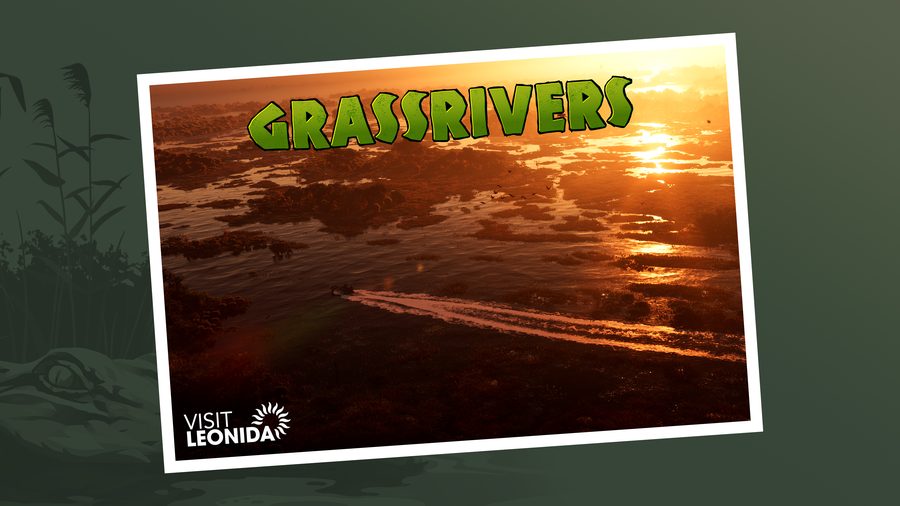 Grassrivers postcard artwork